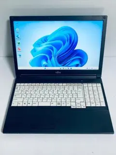 F020【美品】富士通 15.6型/i3第7世代/8GB/SSD128Gl - メルカリ