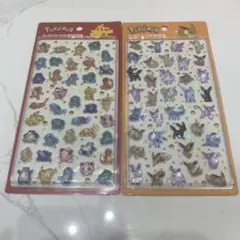 ポケモン 3D韓国限定　シール　2枚セット