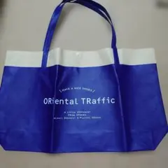 Oriental Traffic ショップ袋 青のサムネイル