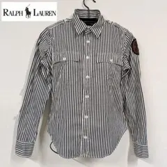 ♠ラルフローレン　ストライプシャツ　ヴィンテージ