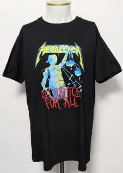 【XXLサイズ】メタリカ　METALLICA　スタチュー　Tシャツ　半袖　ロック
