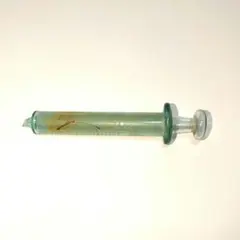 ガラス注射器 シリンジ2本セット 昭和レトロ - メルカリ