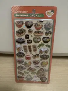 和柄　ボンボンドロップシール