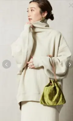 タートルネック スウェット