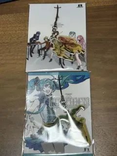初音ミク　Vocaloidアクリルストラップ 2点