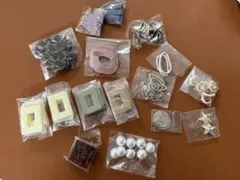 アクセサリー用パーツセット 約20点 ハンドメイド ピアス イヤリング