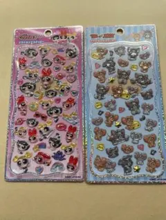 正規品　プチドロ　パワパフ　トムジェリ　シール2枚セット