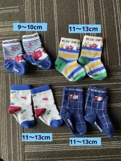 ベビー靴下 ４足 セット MIKIHOUSE ミキハウス