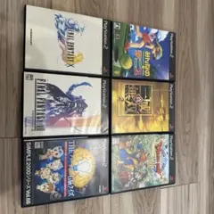 PS2ソフト6本セット（ファイナルファンタジーXなど）