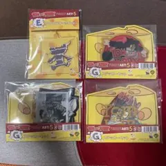 トムとジェリー happyくじ E賞 G賞 アクリルキーホルダー ステッカー