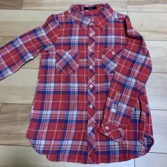 AZUL チェック柄 長袖シャツ