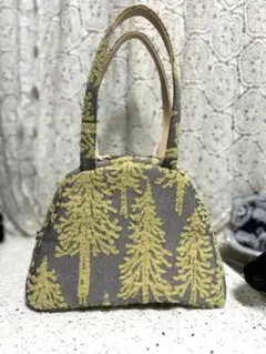 しし様専用 51102B ミナペルホネンハンドメイドラウンド型バッグ