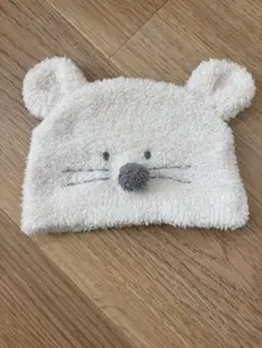 ジェラートピ　ねずみさんベビー帽子