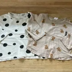 TeddyBear クマ柄 Tシャツ 90サイズ