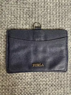 FURLA カードケース IDケース ネイビー（ストラップ無し）