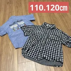 まとめ売り★F.O.KIDS グローバルワーク　半袖シャツ 110.120㎝