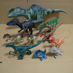 ジュラシックワールド デルタ モササウルス インドミナスレックス フィギュアのサムネイル