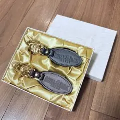 ロイヤルパークホテル　本革レザーキーホルダーセット（ブラウン・ブラック）