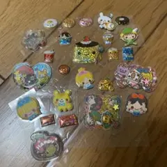 平成レトロ　カラフルキャラクターシールセット