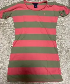 キッズ　ラルフローレン Tシャツワンピース