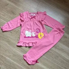 新品未使用　Hello Kitty ピンク パジャマ 130