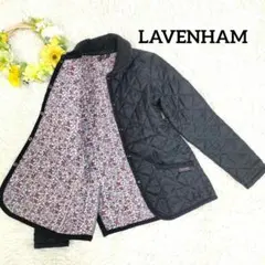LAVENHAM リバティ 黒 キルティングコート ジャケット イングランド製