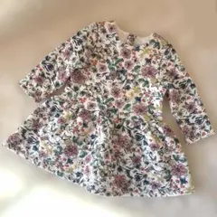 PETIT BATEAU プチバトー　キルティング　ワンピース　18m 81cm