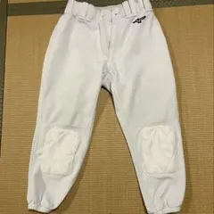 ミズノ 野球ズボン 160 膝当て縫い付け