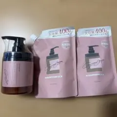 新品】cocone クレイクリームシャンプー スムース 本体＆詰替2セット