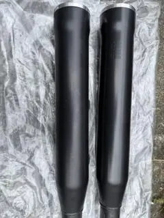 クロームワークス製スリップオンマフラースラッシュカット　スポーツスターマフラー クロームワークス□3インチ HP-PLUS スリップオンマフラー