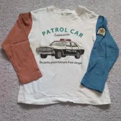 ★アプレレクール★パトカー長袖Tシャツ