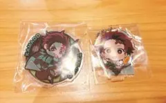 鬼滅の刃 SEGA アクリルキーホルダー ぴた！でふぉめ ステッカー 竈門炭治郎