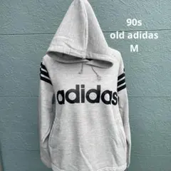 90sデザント製 old adidas アディダス　パーカー　スウェット　M