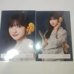 大園玲 浴衣衣装 生写真のサムネイル