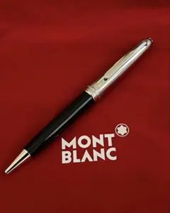 【美品】MONTBLANC ボールペン 本体 ブラック×シルバーのサムネイル