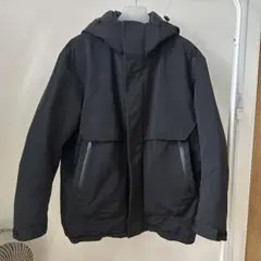 ユニクロ ＋J ハイブリッドダウンオーバーサイズパーカ ブラック S