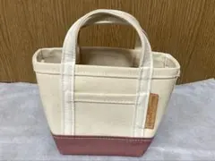 未使用♡ アダムエロペ ミニミニトートバッグ キャンバス ミニトート ショルダーのサムネイル