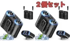 腰掛け扇風機 【1台4役！腰掛け/首掛け/手持ち/卓上】 ベルトファンのサムネイル