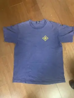 00s】 old stussy tシャツ サンフェード 茄子紺 - メルカリ