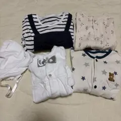 ベビー服 4点セット カバーオール