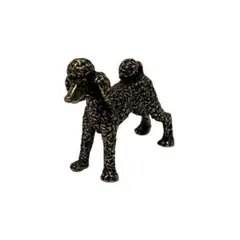 犬 置物 合金 インテリア オブジェ アンティーク風 ドッグ 雑貨 プードル