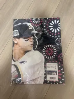 オリックスバファローズ 中川圭太 花火フェイスタオル