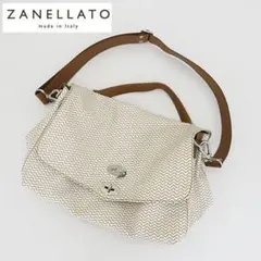 極美品 8.8万円 ZANELLATO ザネラート ポスティーナ ライトベージュ