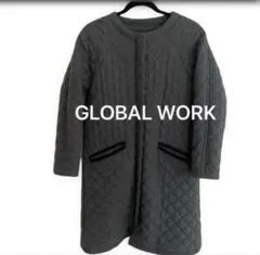 GLOBAL WORK キルティングジャケット Mサイズ グレー