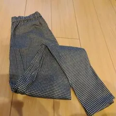 【ユニクロ】★美品★千鳥格子柄　ストレッチレギンスパンツSサイズ　レディース