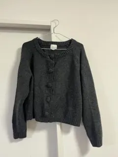 ｟値下げ｠H&M グレー カーディガン