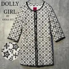 2026年最新】DOLLY GIRL BY ANNA SUI レディース ノーカラージャケット