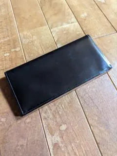 最終価格　プレリー　コードバン　長財布　黒