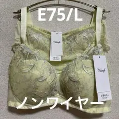 E75 トリンプ 天使のブラ 極上ライト ノンワイヤー ブラ&ショーツ 新品