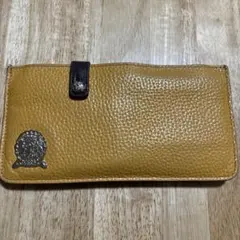 ADMJ イエロー レザー 長財布 スナップボタン付きのサムネイル